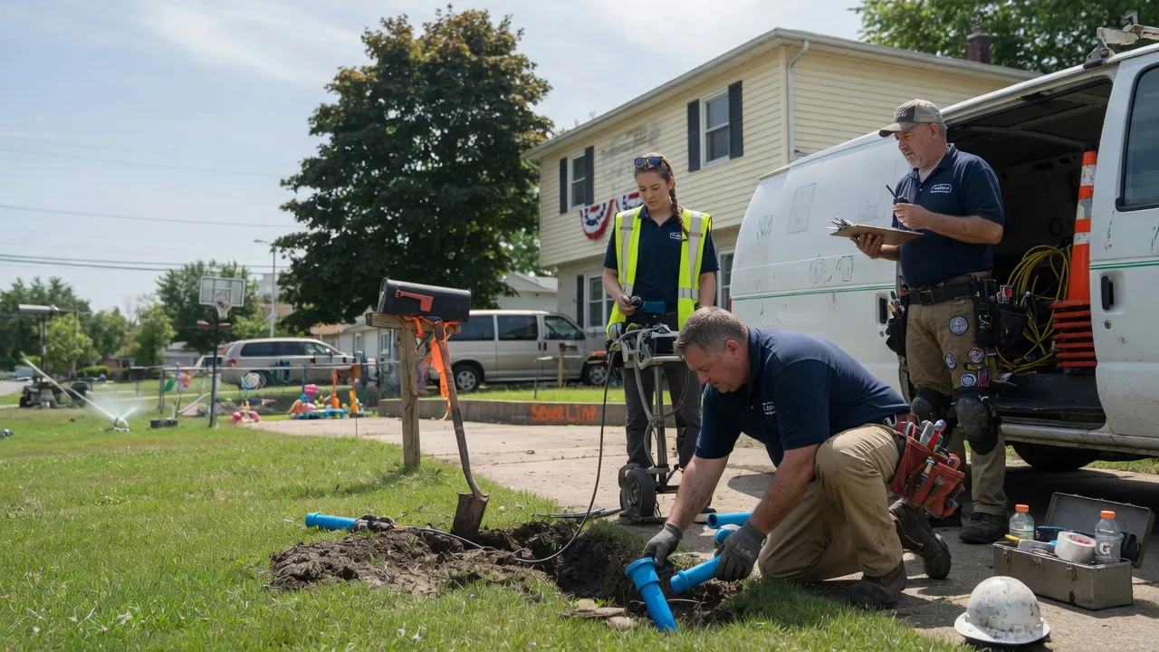Slab Leak Repair in Southington, OH near me